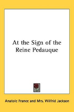 portada at the sign of the reine pedauque (en Inglés)