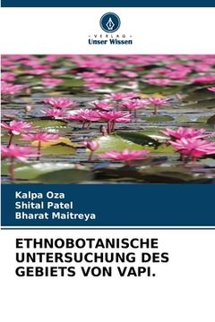 portada Ethnobotanische Untersuchung Des Gebiets Von Vapi. (en Alemán)