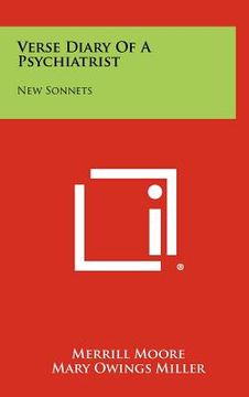portada verse diary of a psychiatrist: new sonnets