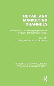 portada Retail and Marketing Channels (Rle Retailing and Distribution) (en Inglés)