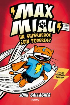 portada Un Superhéroe ¿Sin Poderes? / Max Meow Book 2: Donuts and Danger