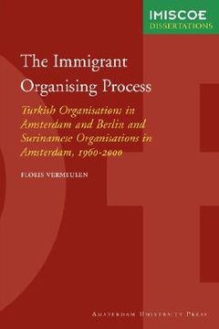 portada the immigrant organising process (en Inglés)