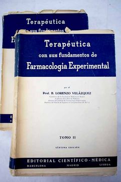 portada Terapéutica con sus fundamentos de Farmacología Experimental