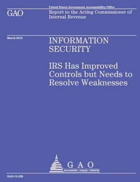 portada Report to the Acting Commissioner of Internal Revenue: Information Security (en Inglés)