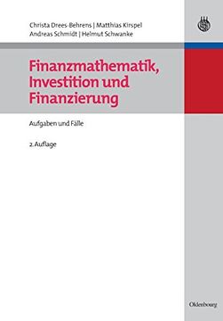 portada Finanzmathematik, Investition und Finanzierung: Aufgaben und Fälle (en Alemán)