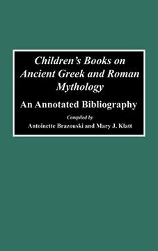 portada Children's Books on Ancient Greek and Roman Mythology: An Annotated Bibliography (in English)