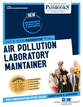 portada Air Pollution Laboratory Maintainer (C-1086): Passbooks Study Guide Volume 1086 (en Inglés)