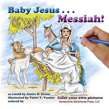 portada Baby Jesus. Messiah! Color Your own Pictures (en Inglés)
