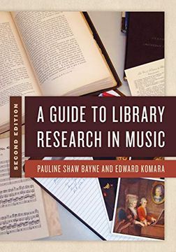 portada A Guide to Library Research in Music, Second Edition