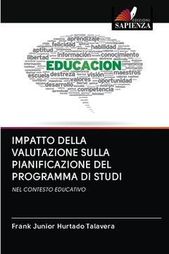 portada Impatto Della Valutazione Sulla Pianificazione del Programma Di Studi (en Italiano)