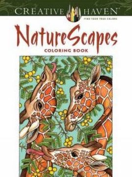 portada Creative Haven Naturescapes Coloring Book (en Inglés)