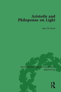 portada Aristotle and Philoponus on Light