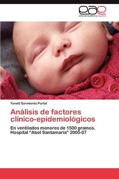 portada an lisis de factores cl nico-epidemiol gicos (in English)