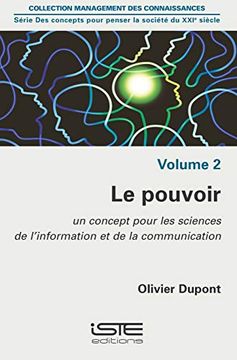 portada Pouvoir, le - un Concept Pour Sciences (en Francés)