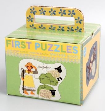 portada mother goose first puzzle (in English)