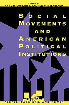 portada social movements and american political institutions (en Inglés)