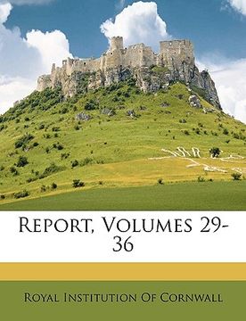 portada report, volumes 29-36 (in English)