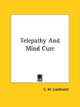 portada telepathy and mind cure (in English)