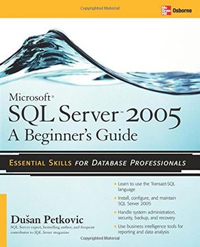 portada Microsoft sql Server 2005: A Beginner's Guide (en Inglés)