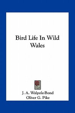 portada bird life in wild wales (en Inglés)