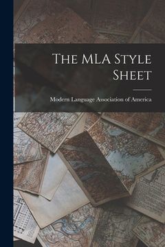 portada The MLA Style Sheet (in English)