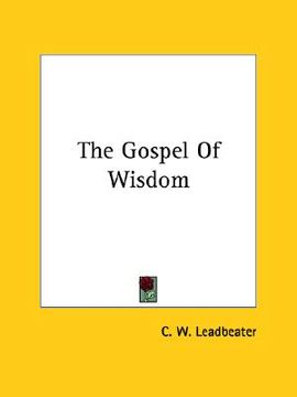 portada the gospel of wisdom (in English)