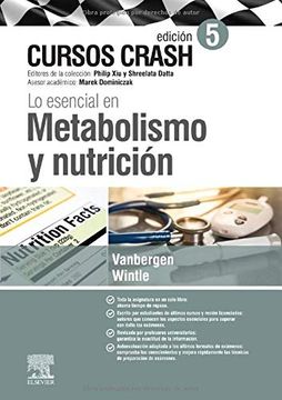 portada Lo Esencial en Metabolismo y Nutrición (5ª Ed. ): Curso Crash (in Spanish)