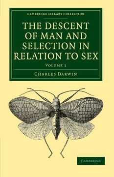 portada The Descent of man and Selection in Relation to sex 2 Volume Paperback Set: The Descent of man and Selection in Relation to Sex: Volume 1 Paperback. Collection - Darwin, Evolution and Genetics) (en Inglés)