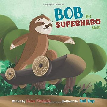 portada Bob the Superhero Sloth (Paperback) 