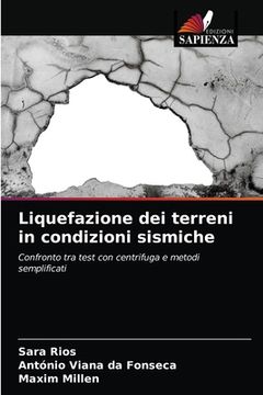 portada Liquefazione dei terreni in condizioni sismiche (en Italiano)