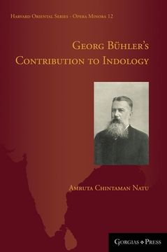 portada Georg Bühler'S Contribution to Indology (en Inglés)