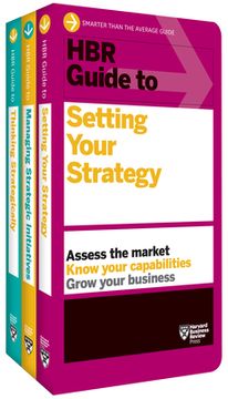 portada Hbr Guides to Building Your Strategic Skills Collection (3 Books) (en Inglés)