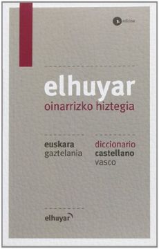portada Elhuyar Oinarrizko Hiztegia Eus/gaz - Cas/vas (3. Ed.) (Hiztegiak Eta Mapak)