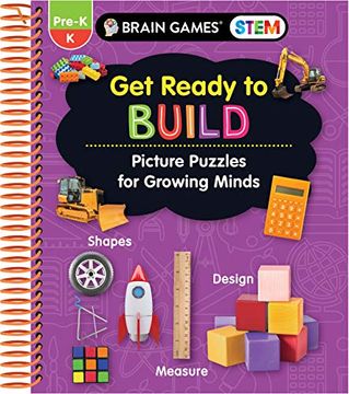 portada Brain Games Stem - get Ready to Build: Picture Puzzles for Growing Minds (Workbook) 