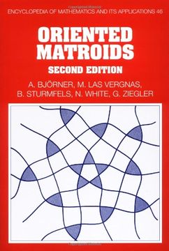portada Oriented Matroids 2nd Edition Paperback (Encyclopedia of Mathematics and its Applications) (in English)