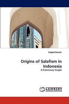 portada origins of salafism in indonesia (en Inglés)