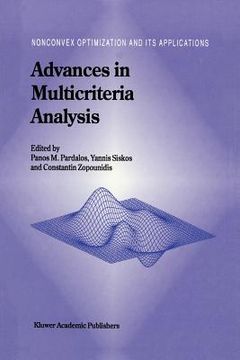 portada advances in multicriteria analysis