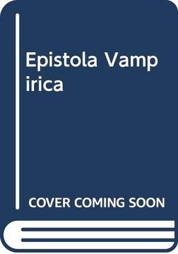 portada Epistola Vampirica (Spanish Edition)