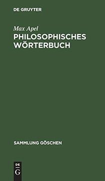 portada Philosophisches Wörterbuch (in German)