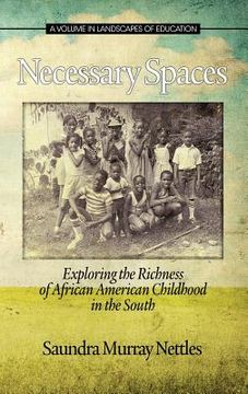 portada Necessary Spaces: Exploring the Richness of African American Childhood in the South (Hc) (in English)