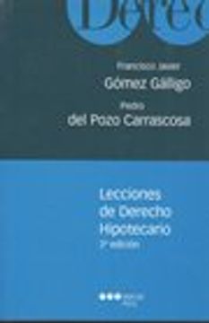 portada lecciones de derecho hipotecario / 2 ed.