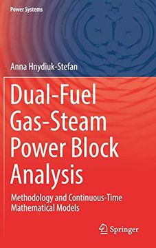 portada Dual-Fuel Gas-Steam Power Block Analysis: Methodology and Continuous-Time Mathematical Models (Power Systems) 