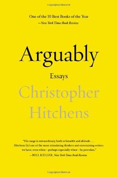 portada Arguably: Essays (in English)