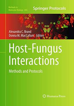 portada Host-Fungus Interactions: Methods and Protocols (Methods in Molecular Biology, 845) (en Inglés)
