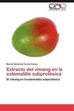 portada extracto del vimang en la estomatitis subprot sica
