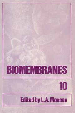 portada Biomembranes (en Inglés)