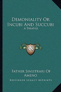 portada demoniality or incubi and succubi: a treatise (in English)