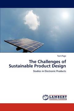 portada the challenges of sustainable product design (en Inglés)