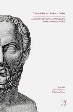 portada Thucydides and Political Order: Lessons of Governance and the History of the Peloponnesian War