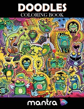 portada Doodles Coloring Book: Coloring Book for Adults: Beautiful Designs for Stress Relief, Creativity, and Relaxation (en Inglés)